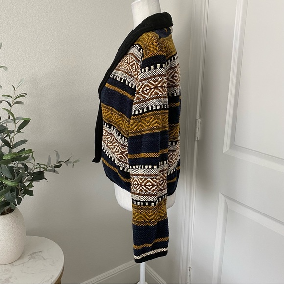 Tapestry woven blazer cropped jacket large - Picture 3 of 9